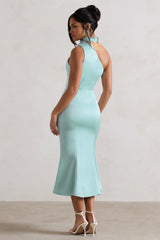 WB_CL128878003-GoldenGirlMintSatinAsymmetricHigh-NeckFlaredMidiDress6