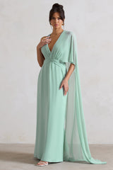 WB_CL129989068-FairytaleSagePlunge-NeckChiffonMaxiDressWithCapeSleeve4