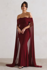 WB_CL131000037-CarlottaBerryBardotMaxiDressWithChiffonCape3