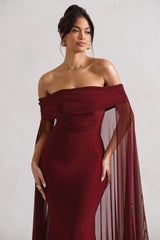 WB_CL131000037-CarlottaBerryBardotMaxiDressWithChiffonCape5