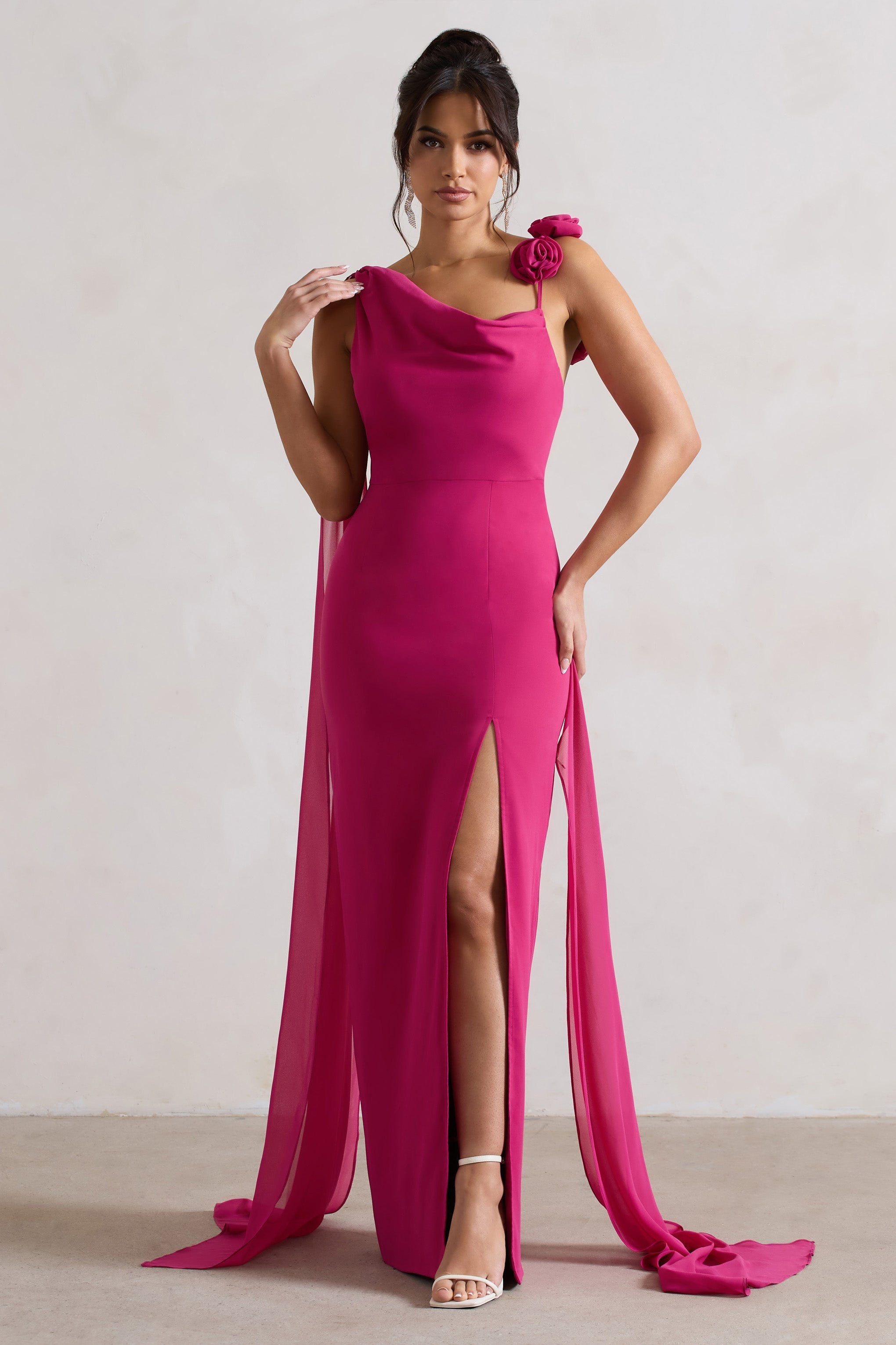 WB_CL132124112-AngelineDarkPinkChiffonDrapedSplitMaxiDressWithCorsages0