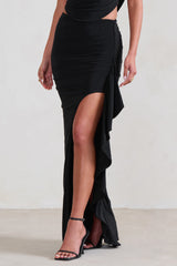 WB_HR_CL128620-FemmeClassiqueBlackCowlCorsetCropTop_CL128621-LaBelleBlackRuffleMaxiSkirtWithThighSplit6